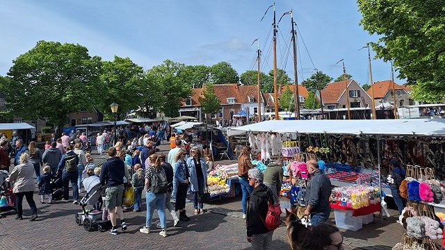 Foto: Afsluiting Havenkade en Vesting Elburg