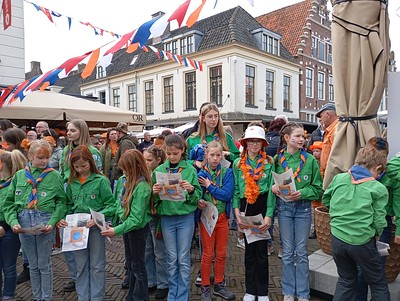 Foto: Er was veel te doen in Elburg op Koningsdag 2024