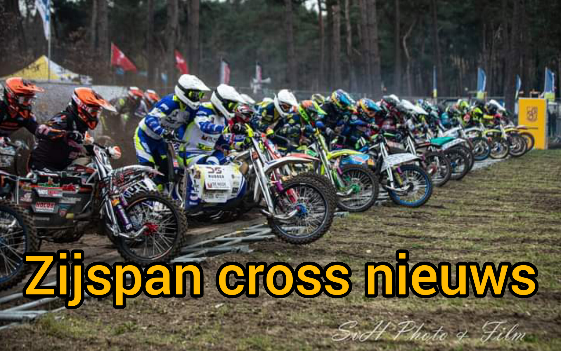 Foto: Gemeentelijke zijspancrossers volop actief in Sint Isidorushoeve