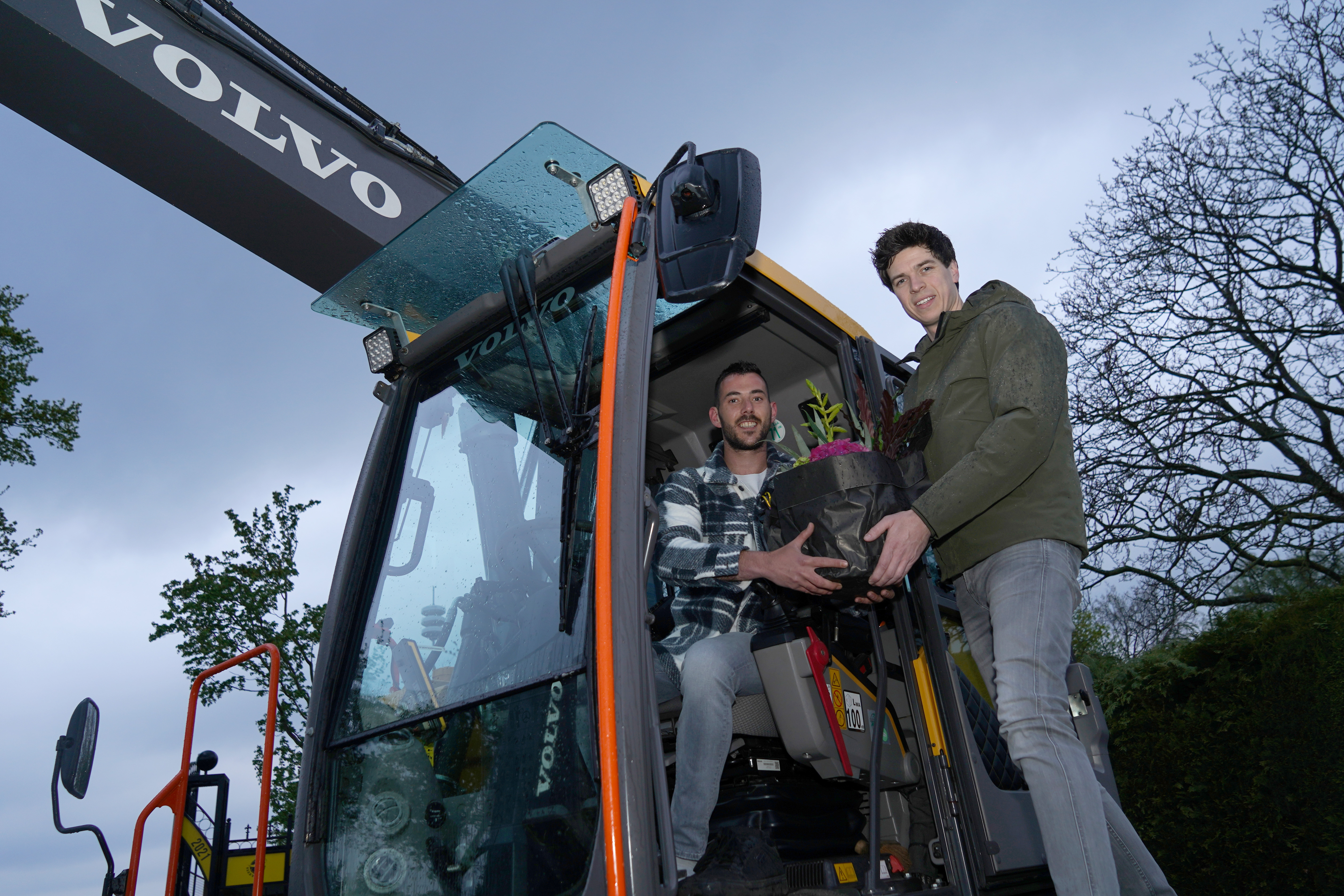 Foto: M.van Dorp Grondverzet nieuwe reclamebordsponsor VSCO’61