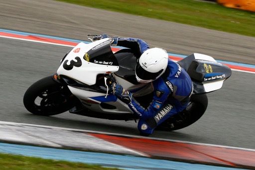 Foto: Tom van Beek wordt negende in Assen