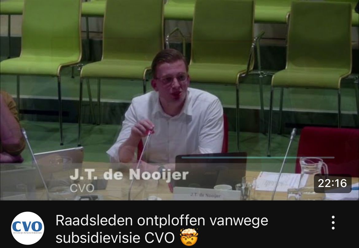 Foto: Ingezonden: 'Raadsleden ontploffen vanwege subsidievisie CVO'