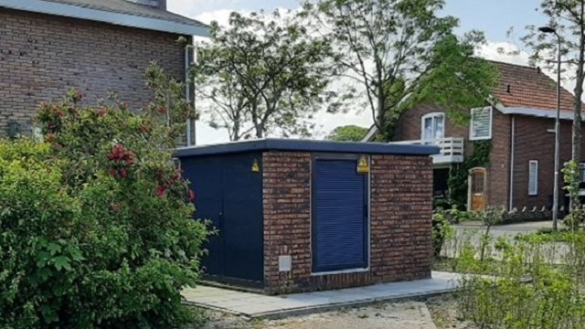 Foto: Versterking Elburgse stroomnet, nieuwe elektriciteitshuisjes in Oostendorp