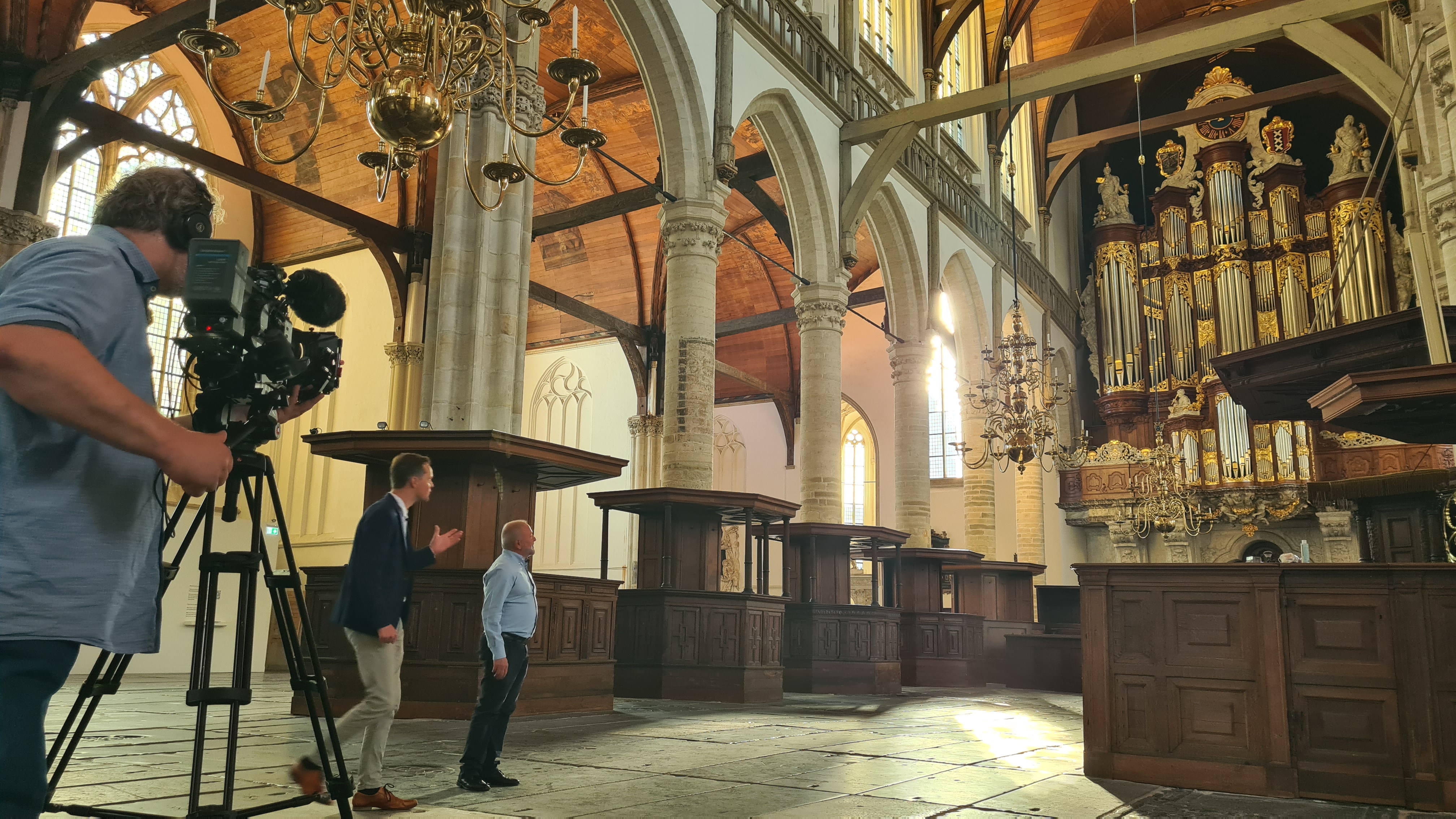 Foto: Orgelmuseum biedt eenmalig vertoning Organistenfilm aan op YouTube