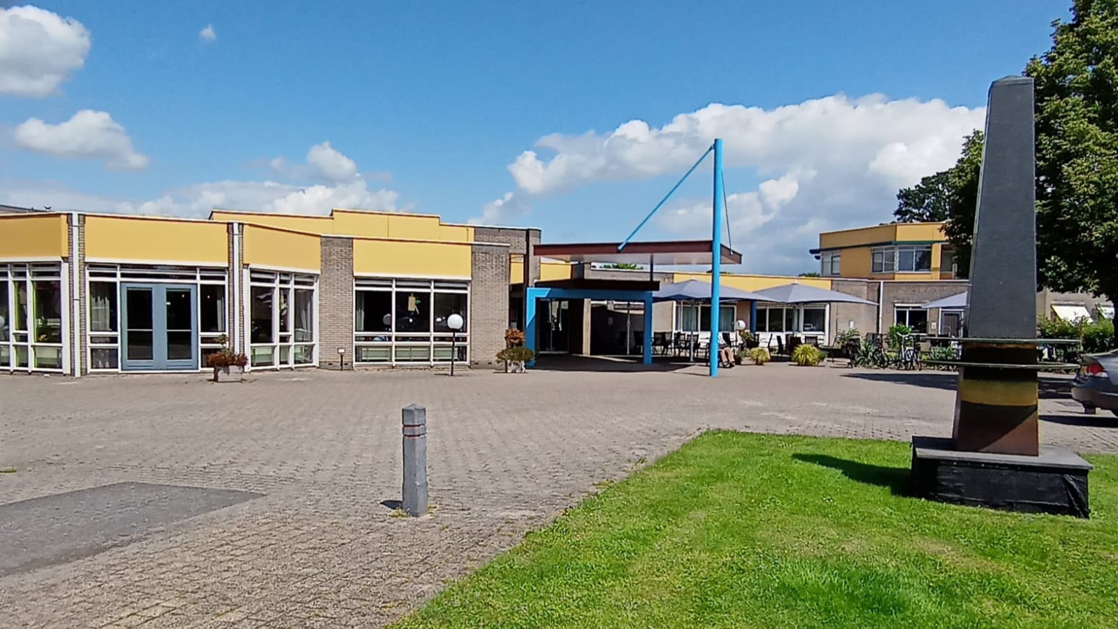 Foto: Onno Tams van Het Baken over de fiets- en wandeltocht 