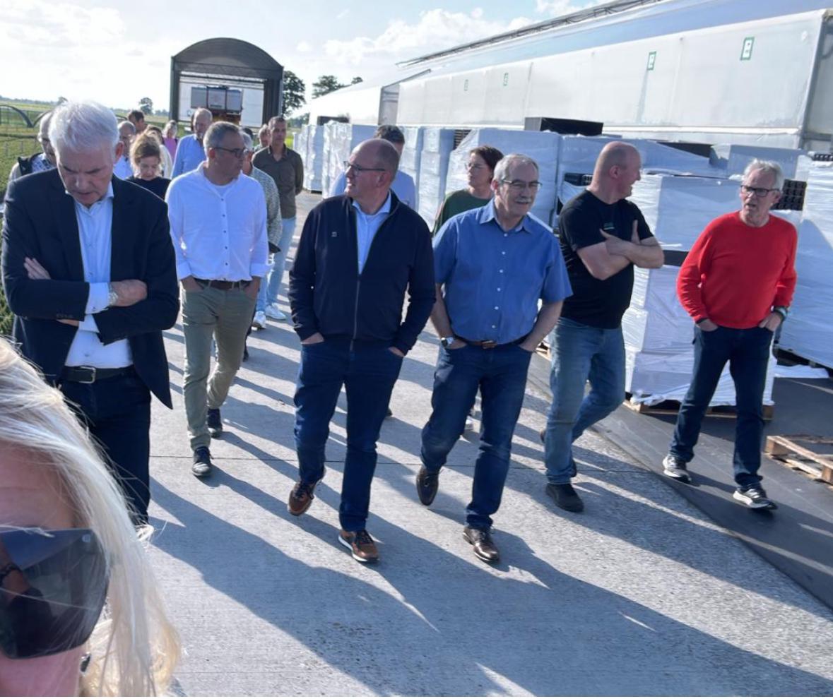 Foto: Bedrijvenkring Oldebroek op zomerborrel bij Edens Plants & Creations