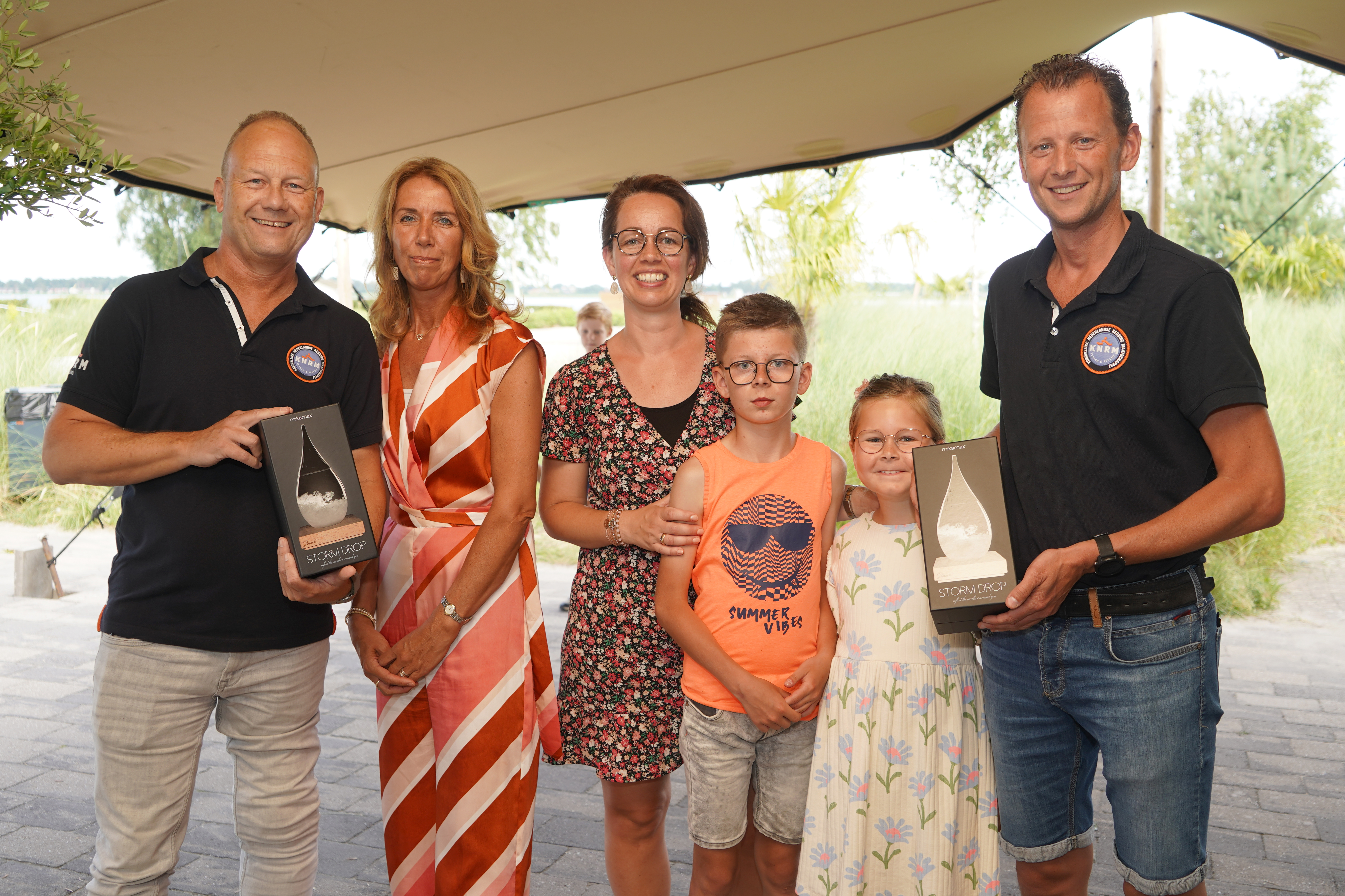 Foto: Afscheid twee PLC leden KNRM Reddingstation Elburg