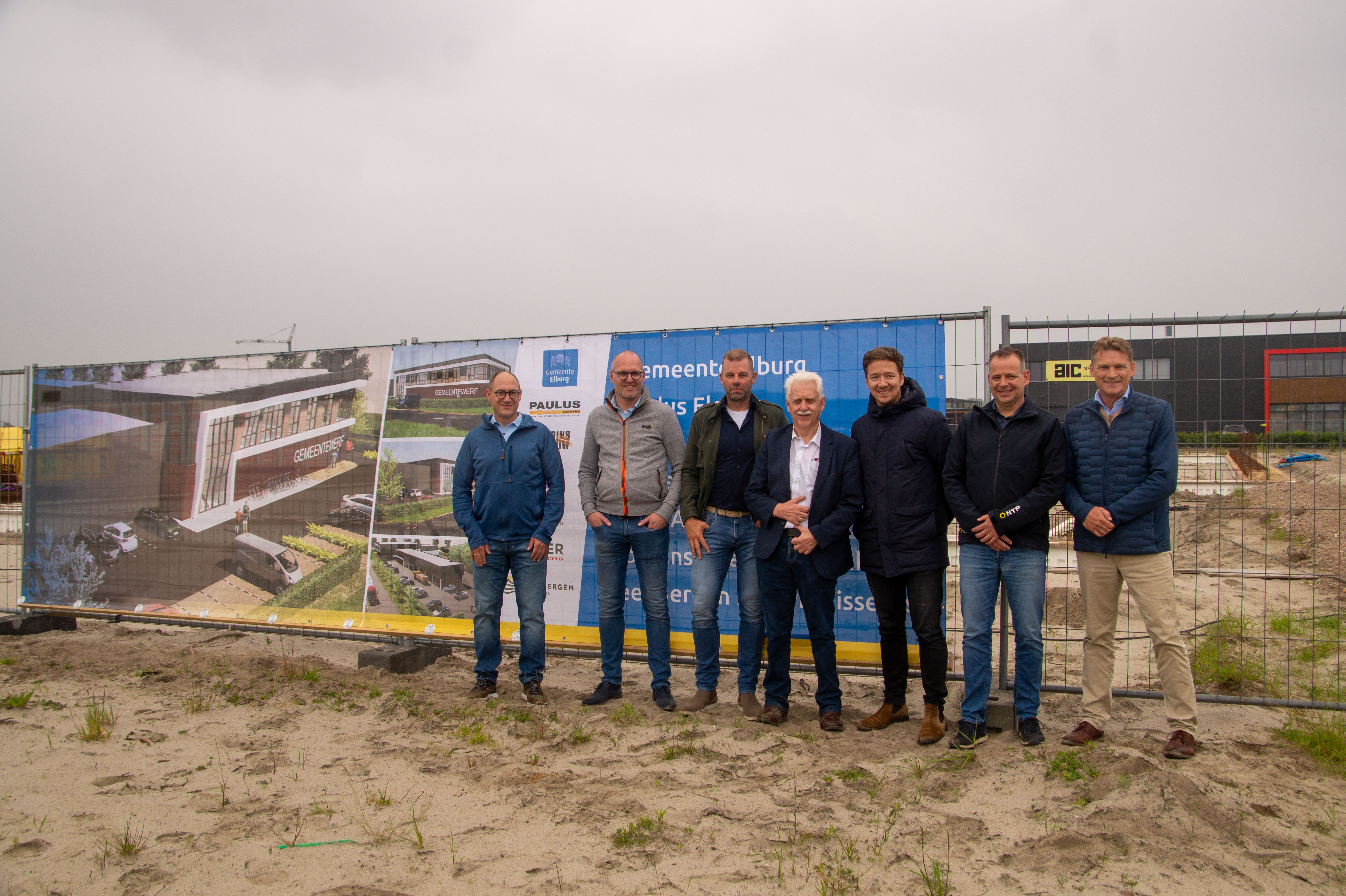 Foto: Start bouw nieuwe gemeentewerf Elburg
