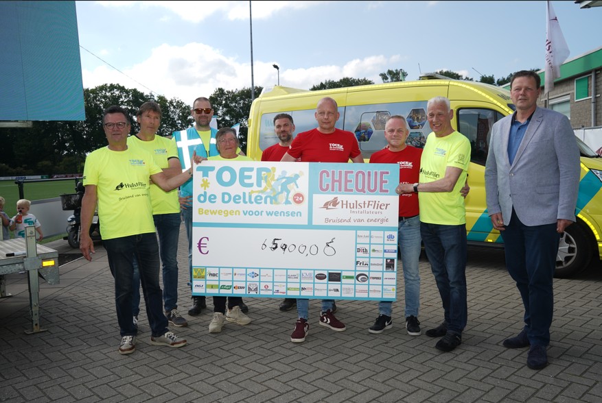 Foto: Toer de Dellen brengt €65.000,00 op 