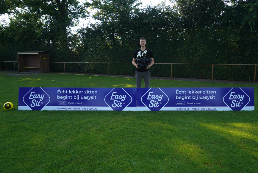 Foto: Nieuwe reclamebordsponsor voor VSCO’61