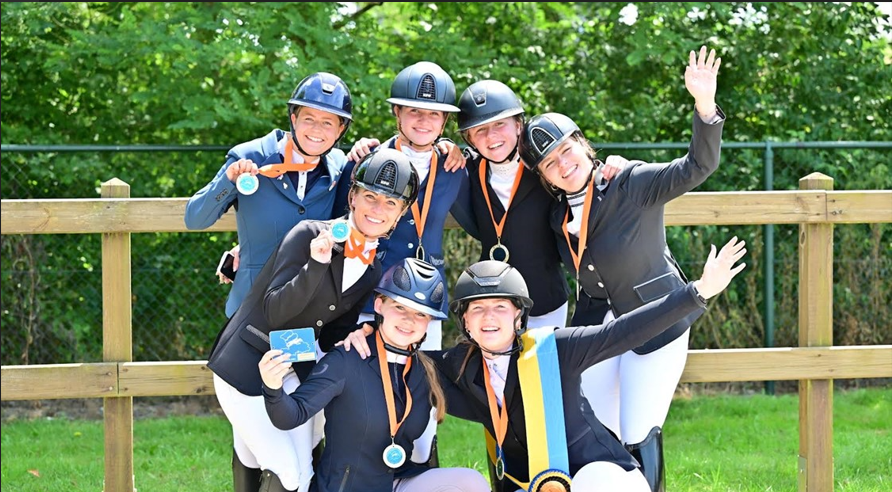 Foto: Goud voor paardenteam Heuvelruiters