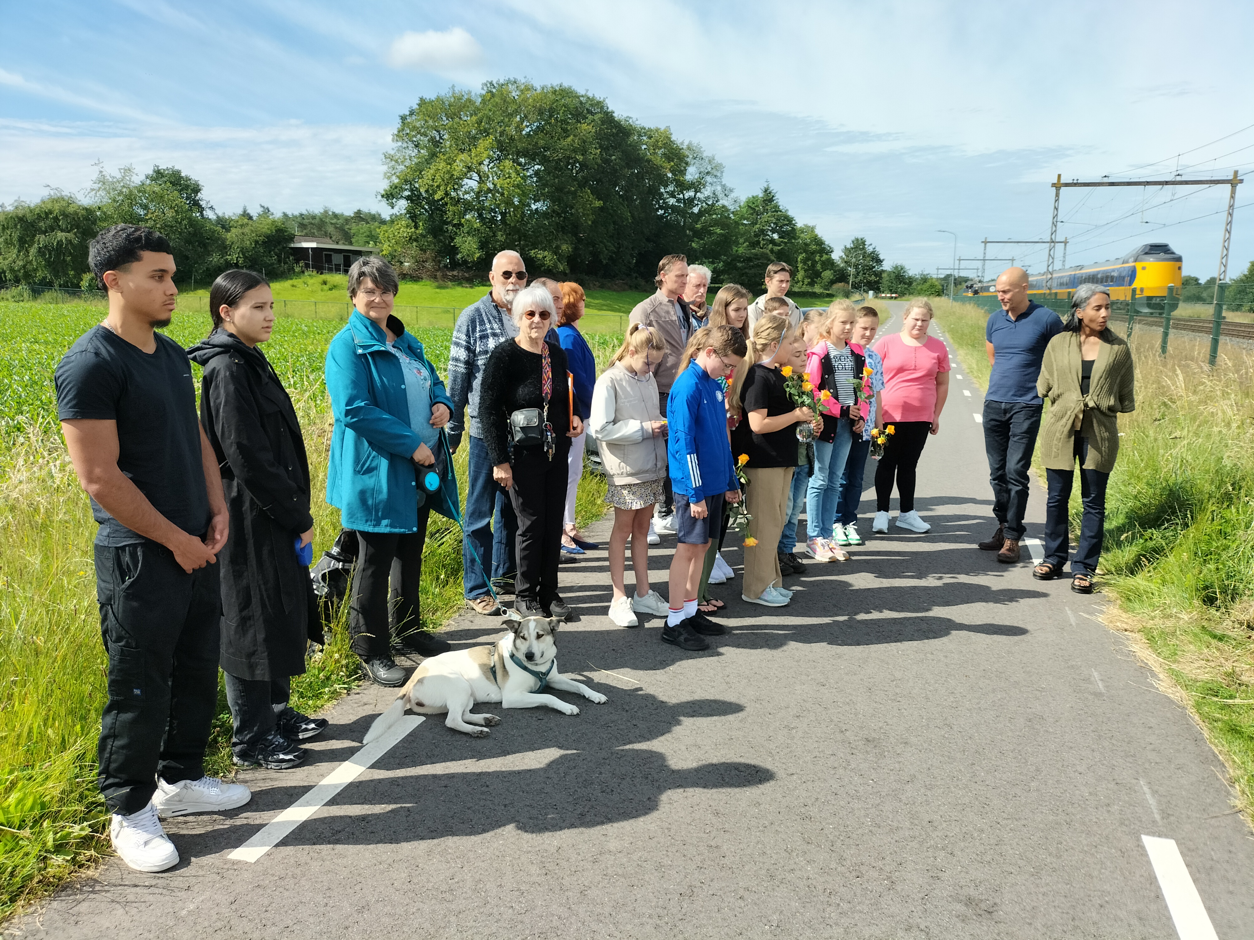 Foto: Treinbeschieting Hattemerbroek herdacht