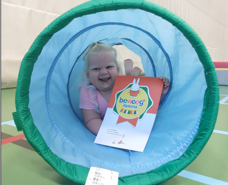 Foto: 15 Kinderen ontvangen hun Nijntje Beweegdiploma
