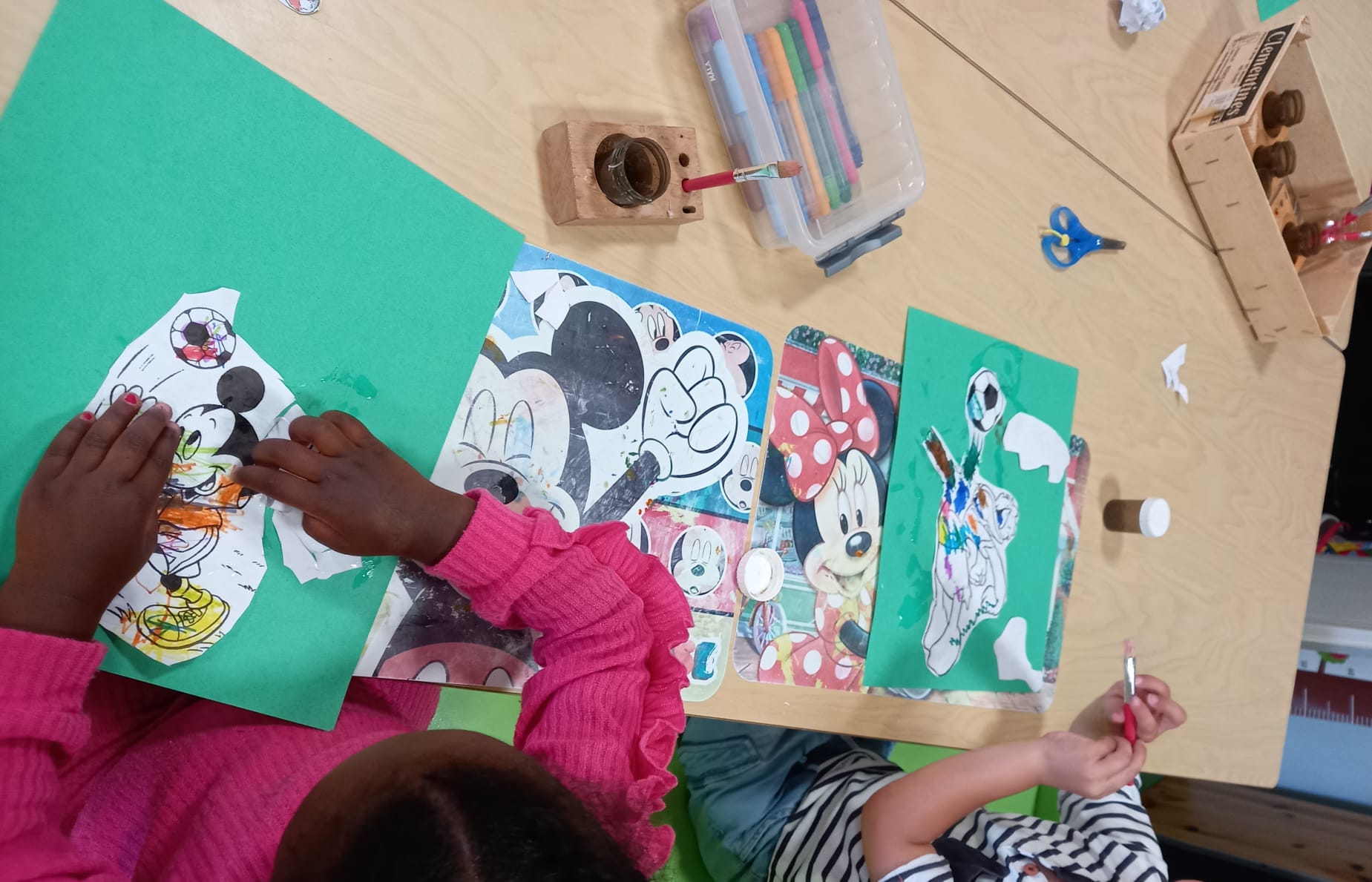 Foto: Voetbal leeft onder de peuters van De Wereldkinderen