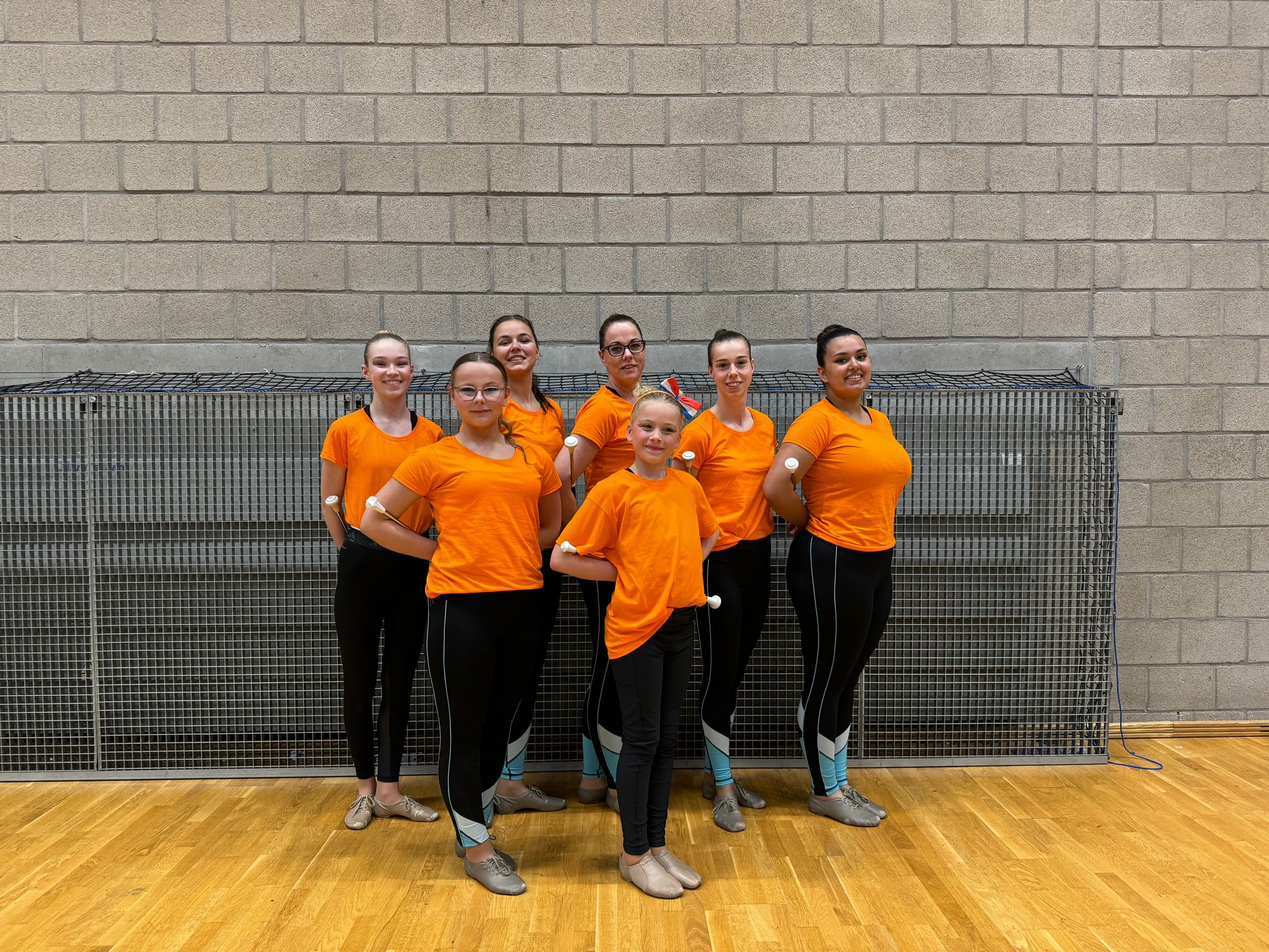 Foto: Twirlvereniging Infinity valt in de prijzen in België