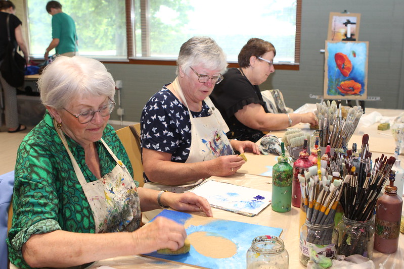 Foto: Een scala aan activiteiten tijdens de Mantelzorg Verwendag   