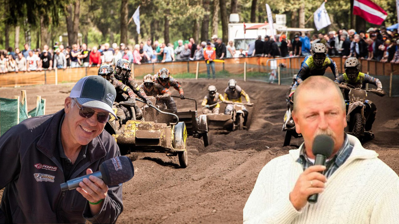 Foto: Marcel Beerten en Evert van ’t IJssel klaar voor drie dagen motorcross 