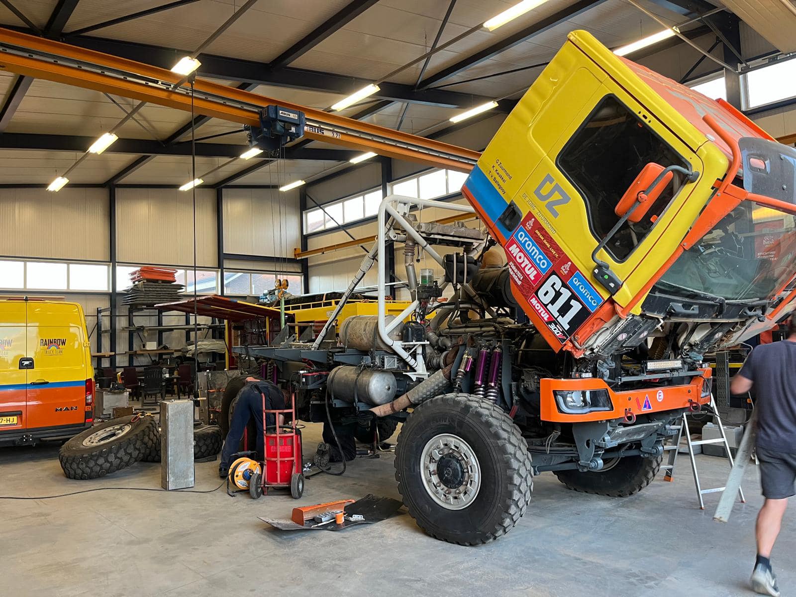 Foto: Rainbow Truck Team naar de Africa Eco Race