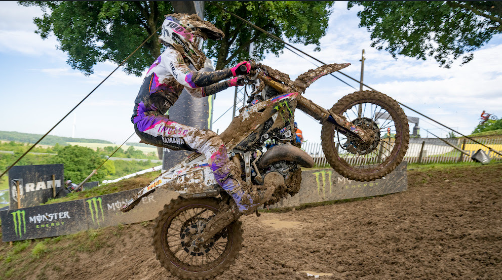 Foto: Dani Heitink handhaaft zich op een zevende plaats in EMX125 tussenstand