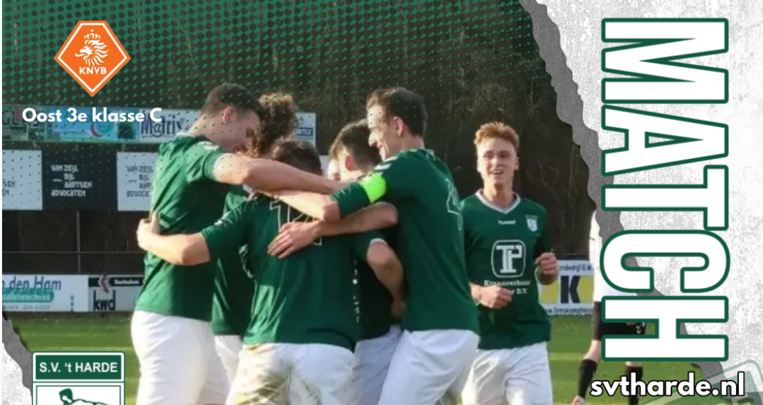 Foto: S.V. ’t Harde krijgt EFC ’58 op bezoek