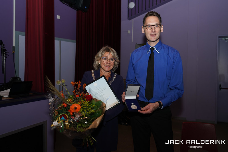 Foto: Koninklijke erepenning voor CMV Concordia