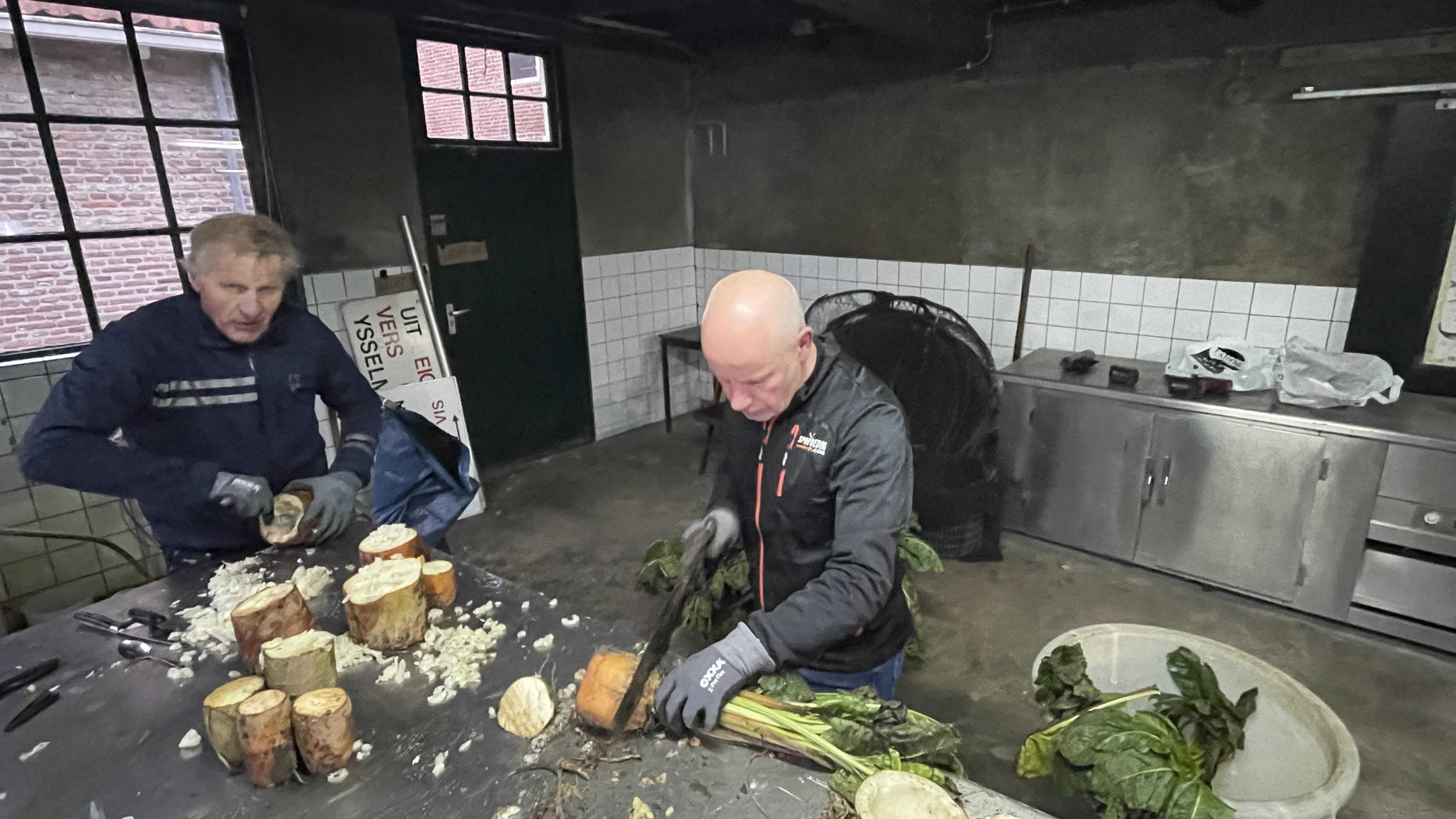 Foto: Voorbereidingen Sonde Marten in Elburg