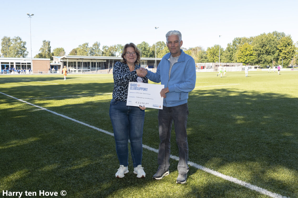 Foto: Record bedrag voor ESC via Rabo Clubsupport