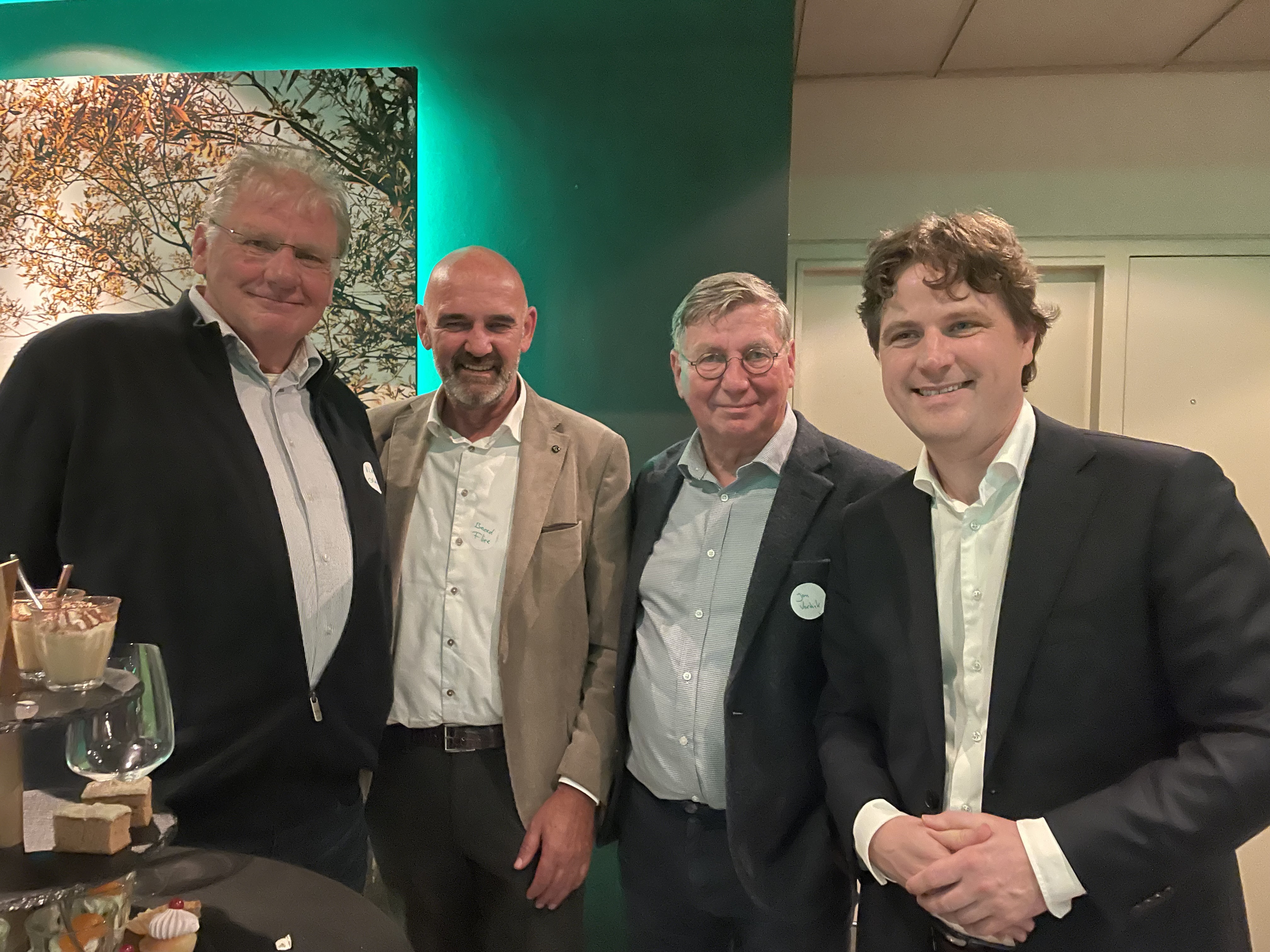 Foto: CDA Oldebroek in gesprek met Henry Bontenbal