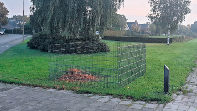 Foto: Plaatsing bladkorven