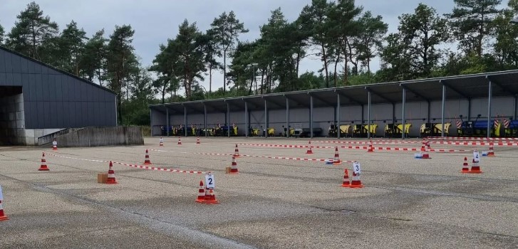 Foto: Grootschalige verkeerscontrole op 't Harde 