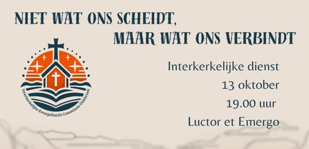 Foto: Zondagavond IECO-dienst met medewerking van CMV Concordia