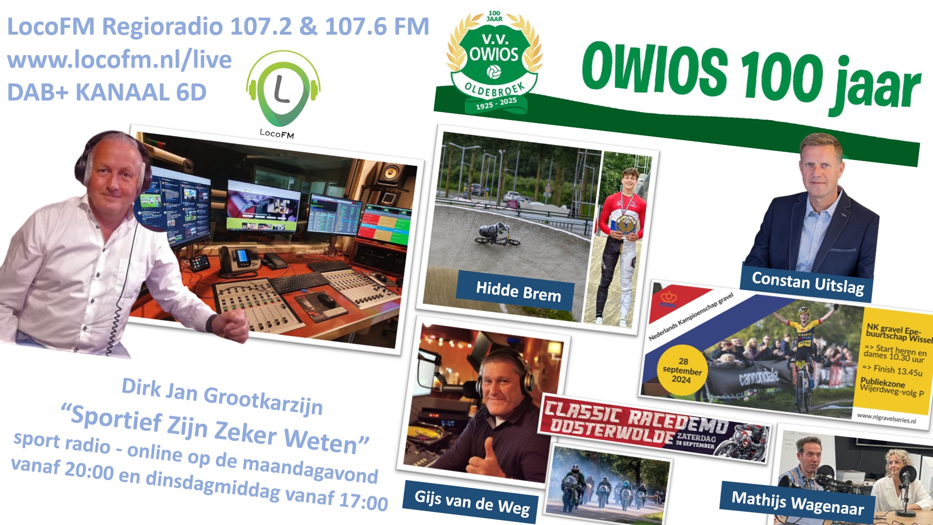 Foto: BMX, voetbal, Demo Classics en NK Gravel bij Sportief Zijn Zeker Weten