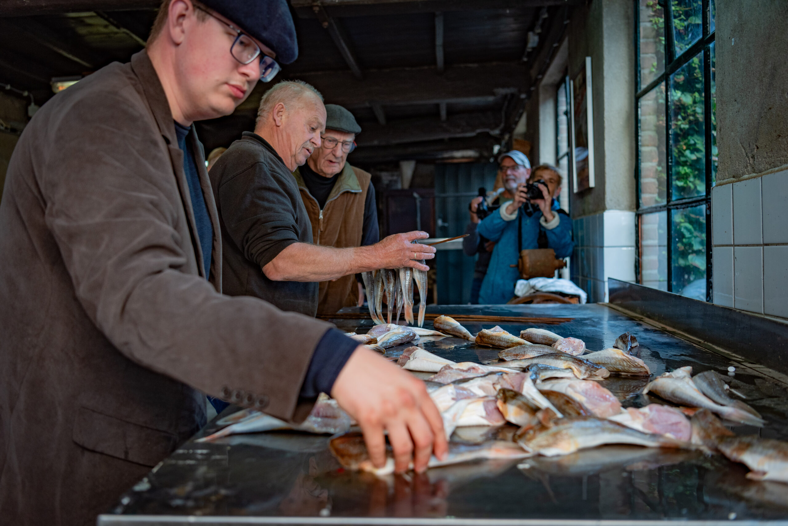 Foto: Palingrokerij aan de Rozemarijnsteeg  geopend