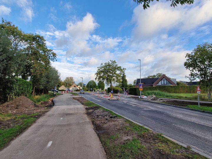 Foto: Gedeelte Oostelijke Rondweg Elburg vanavond afgesloten