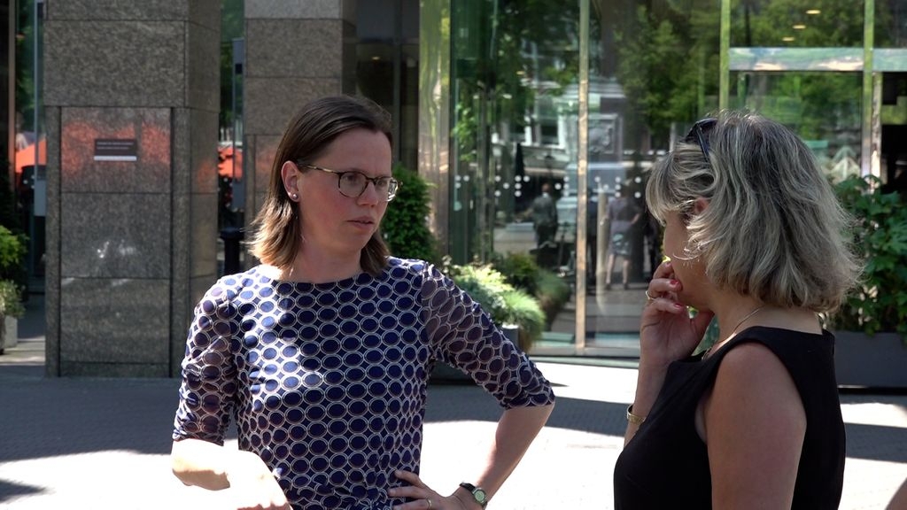 Foto: ChristenUnie aanwezig op de Schapenmarkt en ontvangt Mirjam Bikker