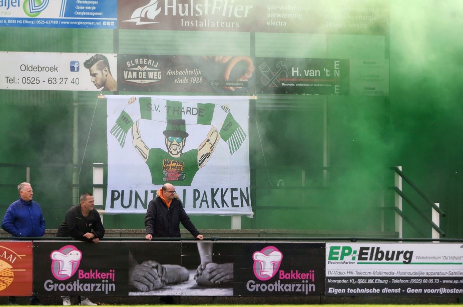 Foto: S.V. ’t Harde wint eerste derby van het seizoen