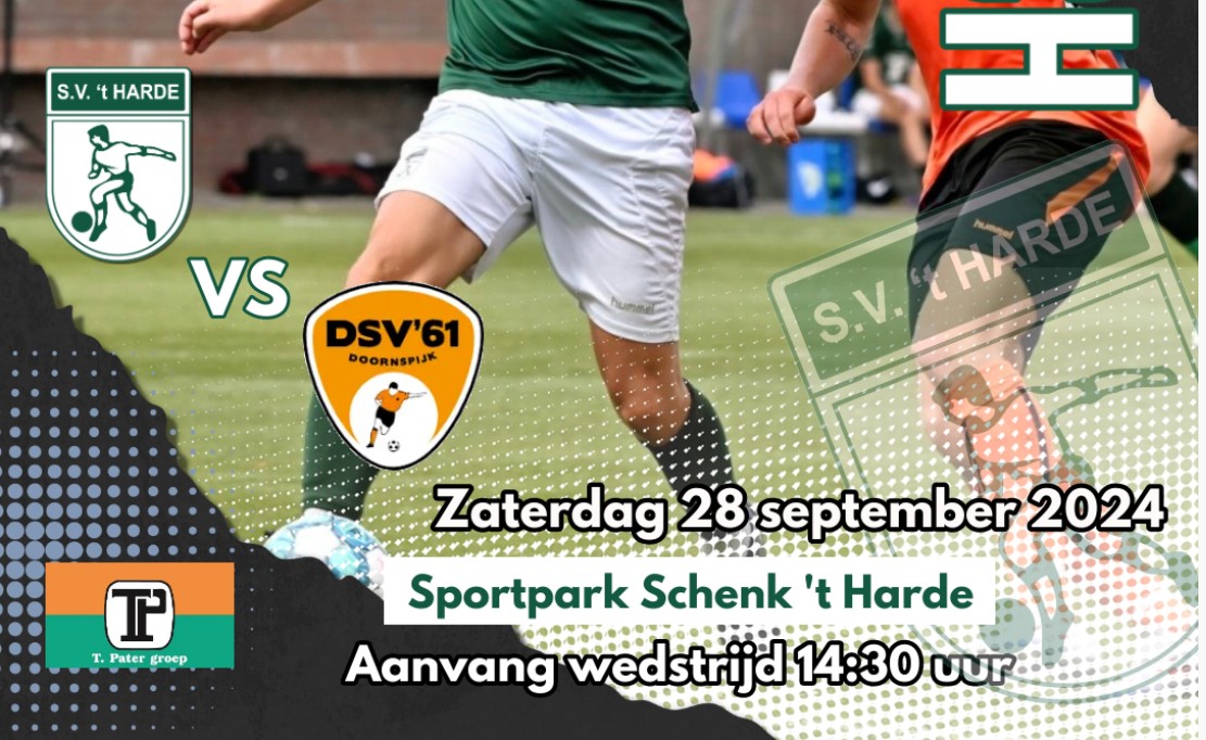 Foto: Voorbeschouwing S.V. ’t Harde – DSV’61