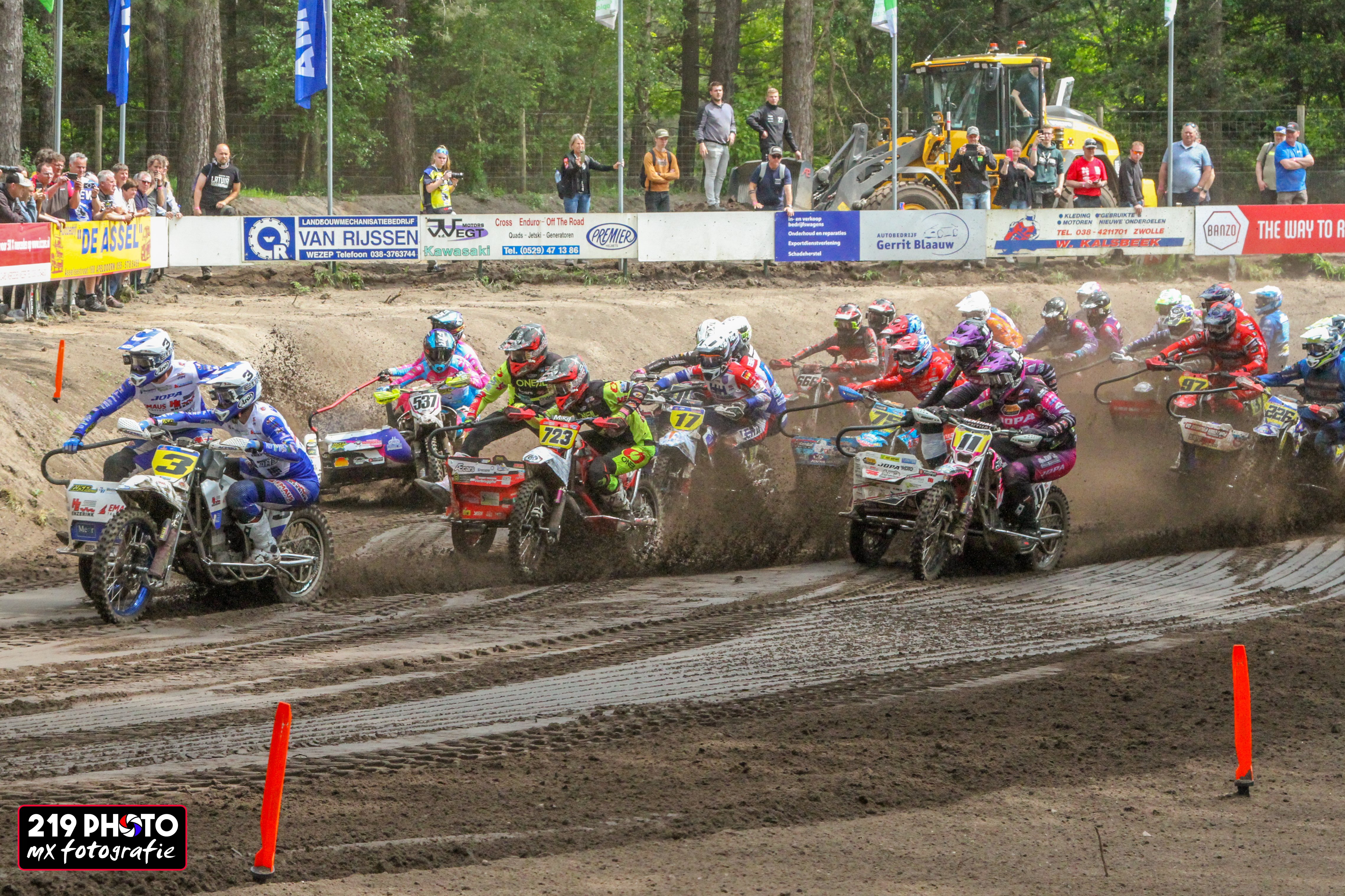 Foto: Hermans en Van den Boogaart winnen beide manches in Heerde