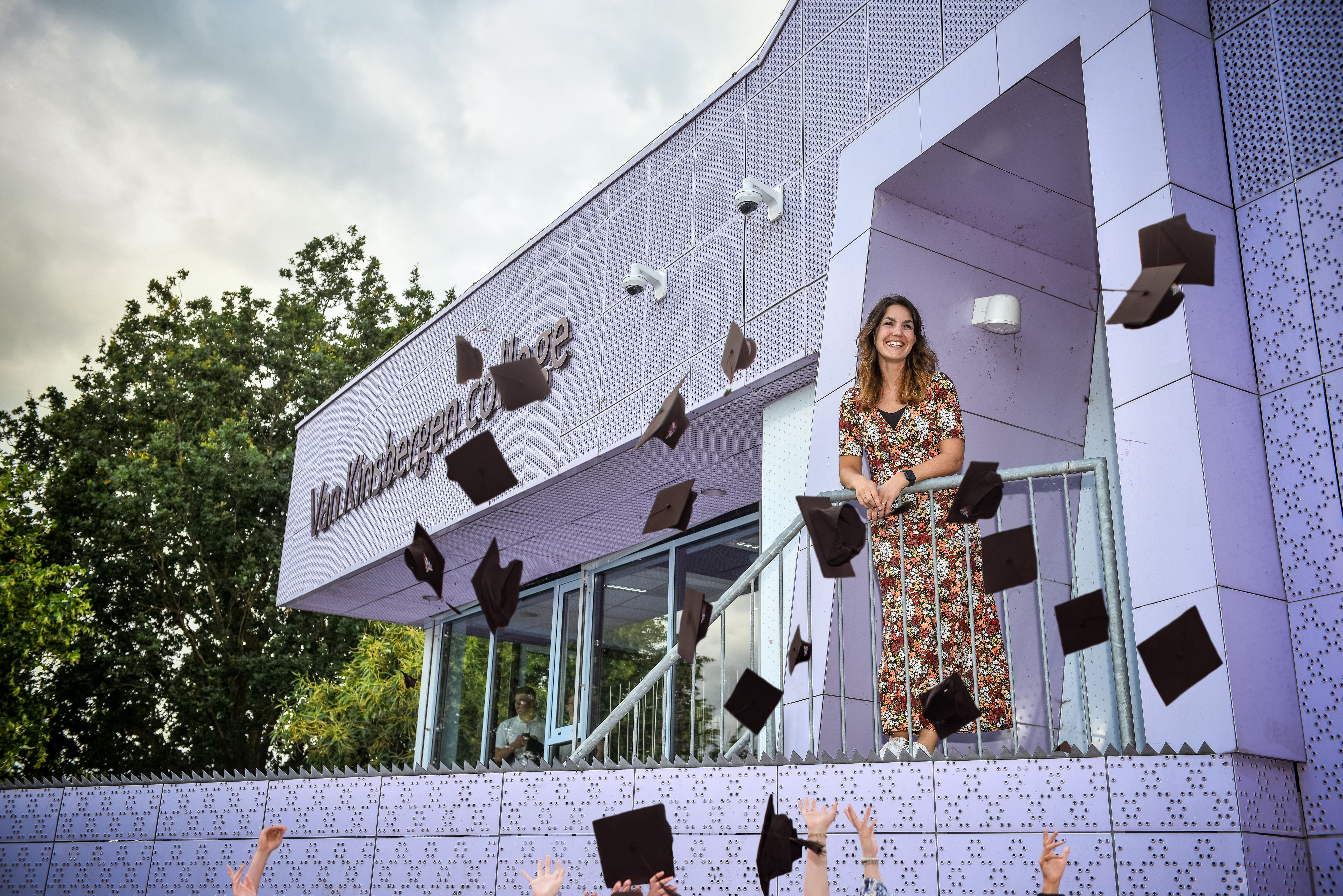 Foto: Opnieuw 100% geslaagd voor kaderberoepsleerlingen van het Van Kinsbergen college