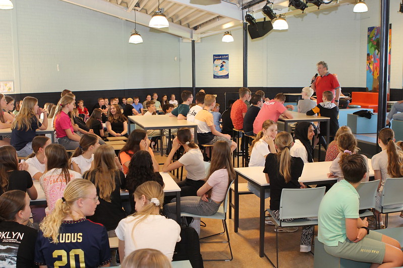 Foto: Goede Doelenactie Agnietencollege Wezep 2024: Gezinnen voor gezinnen