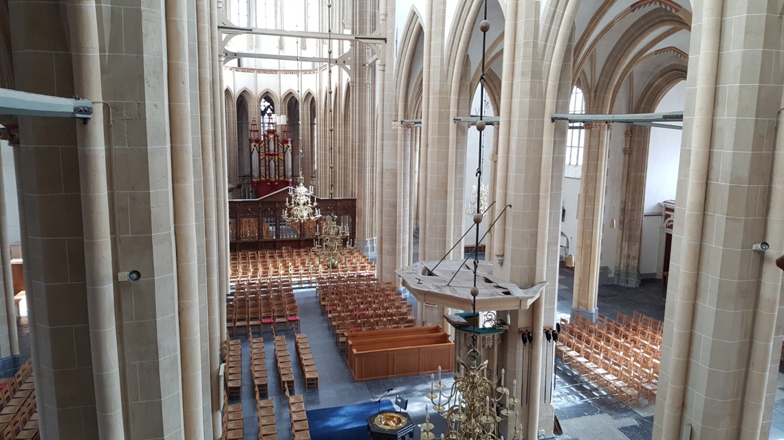 Foto: Werk Jan Pieter Gootjes te zien in de Bovenkerk