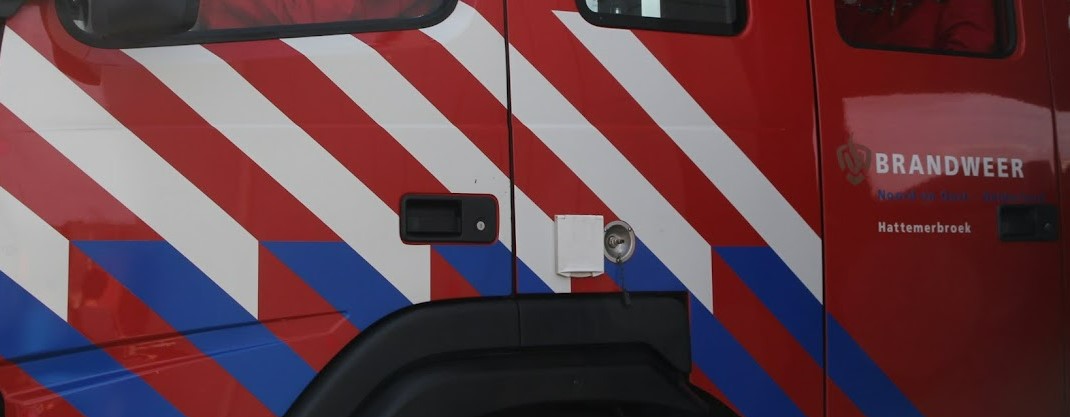 Foto: Schoorsteenbrand aan de Oude Wapenveldseweg in Wezep