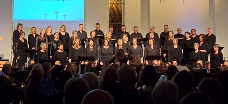 Foto: His Reflection gaat weer zingen