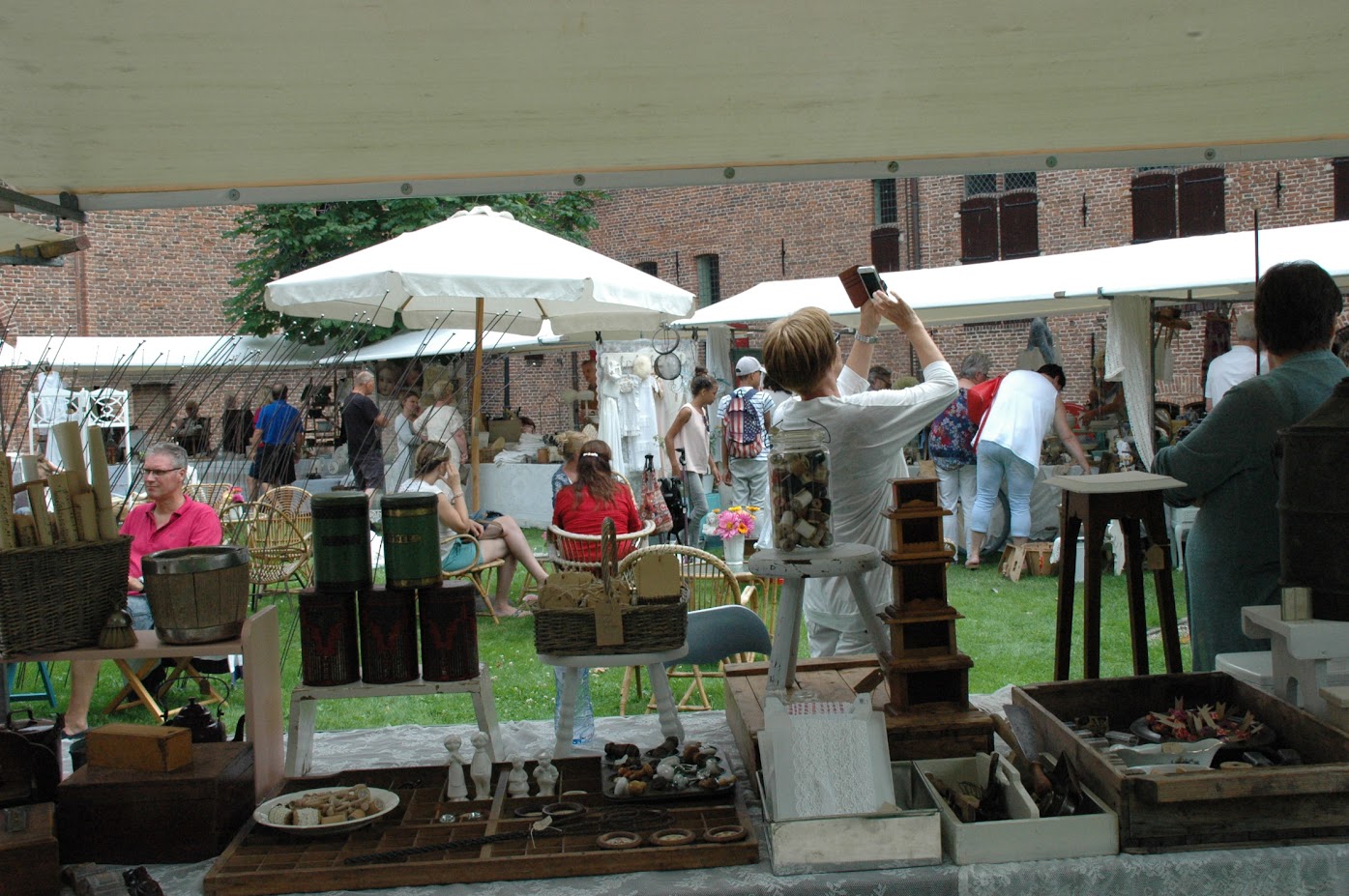 Foto: Zomerfair in de kloostertuin