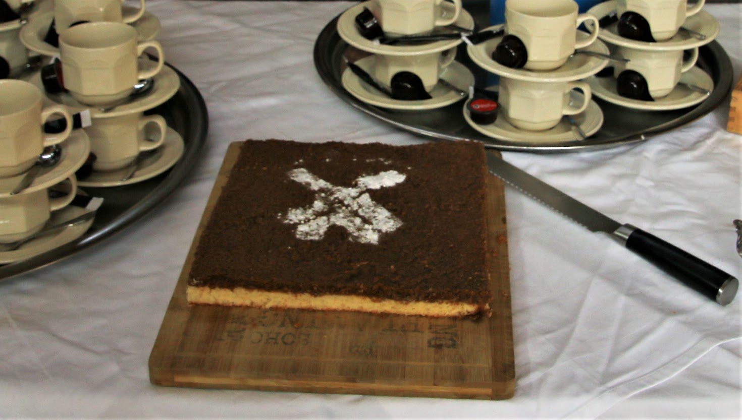 Foto: Op de koffie bij oma Kip