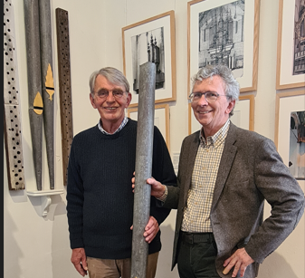 Foto: Nationaal Orgelmuseum krijgt schenking 16e eeuwse orgelpijp