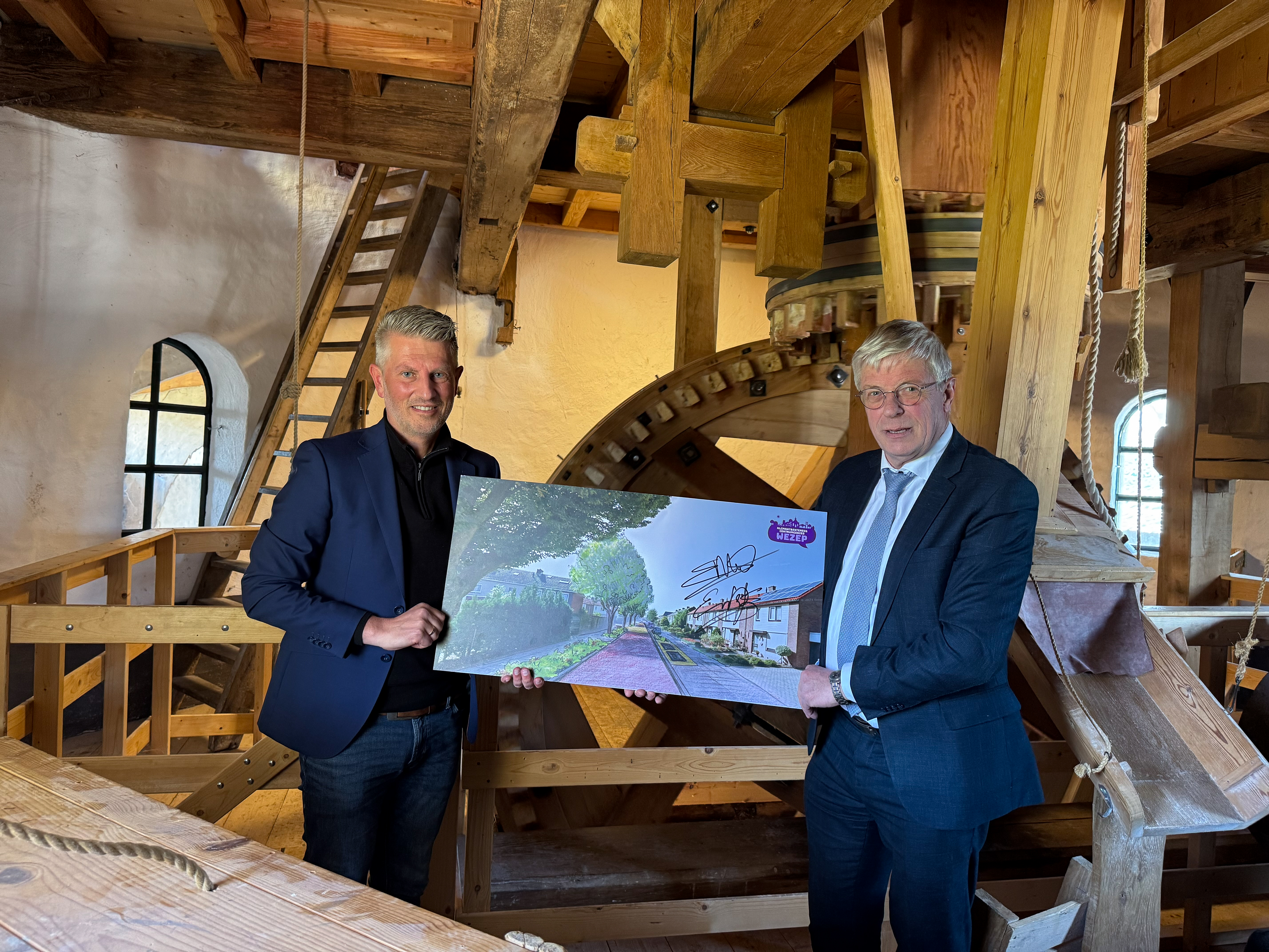 Foto: Opdracht voor werkzaamheden Klimaatbestendig Centrum Wezep 