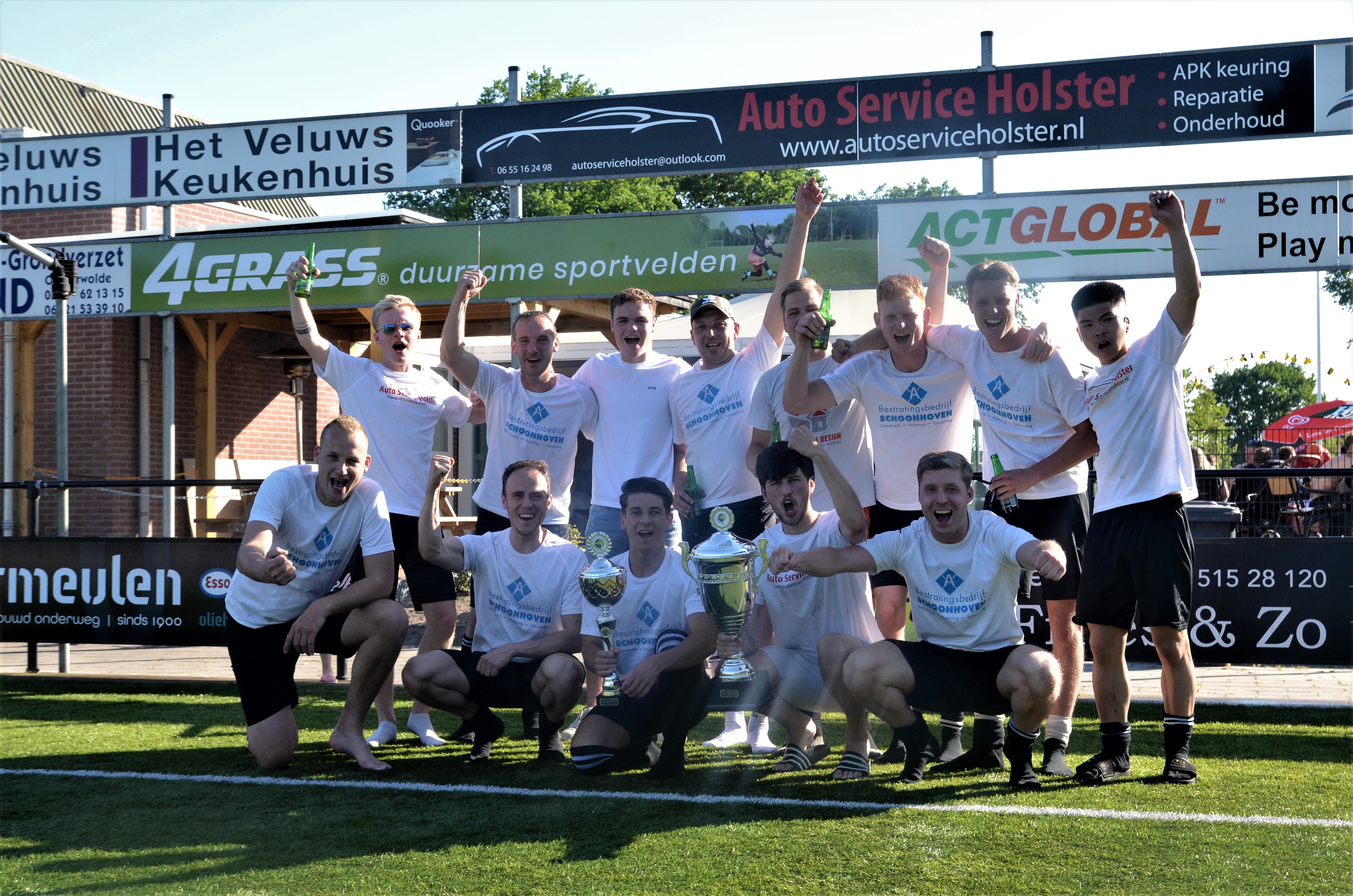 Foto: VSCO’61 nodigt haar sponsoren uit voor het Sponsorvoetbaltoernooi 