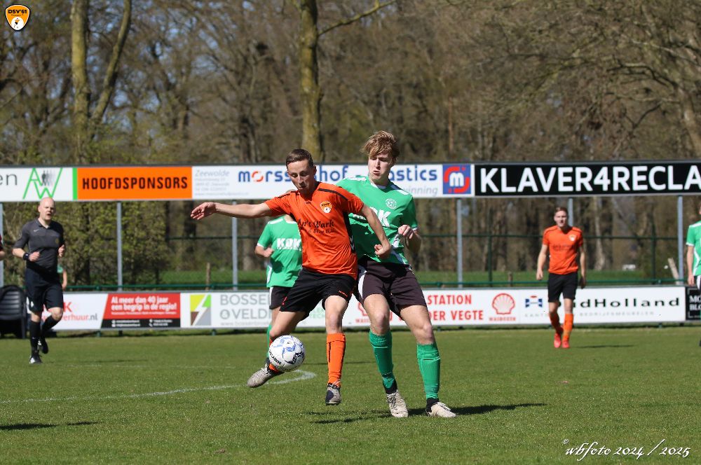 Foto: DSV pakt geen punten tegen ’s Heerenbroek: 0 – 1 