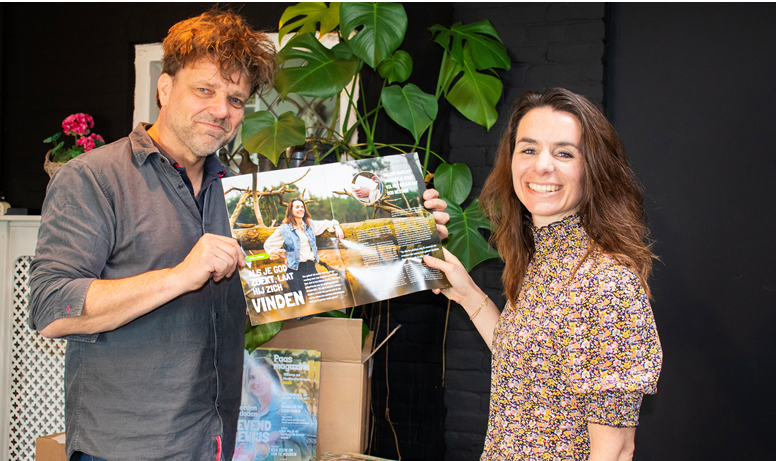 Foto: Paasmagazine 2025: ‘Levend Bewijs’ brengt lokale geloofsverhalen huis-aan-huis